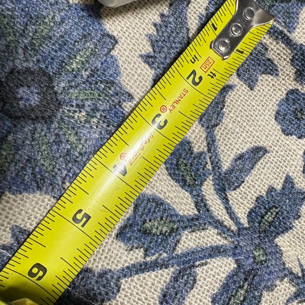The Rug Company Blue Floral Tote Bag View 5